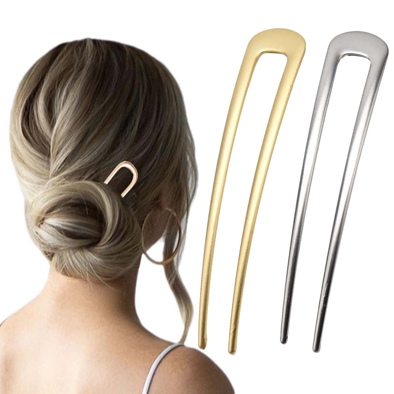French U Shaped Hair Pins Vint - огляд і ціна Scalp Scrub Exfoliant
