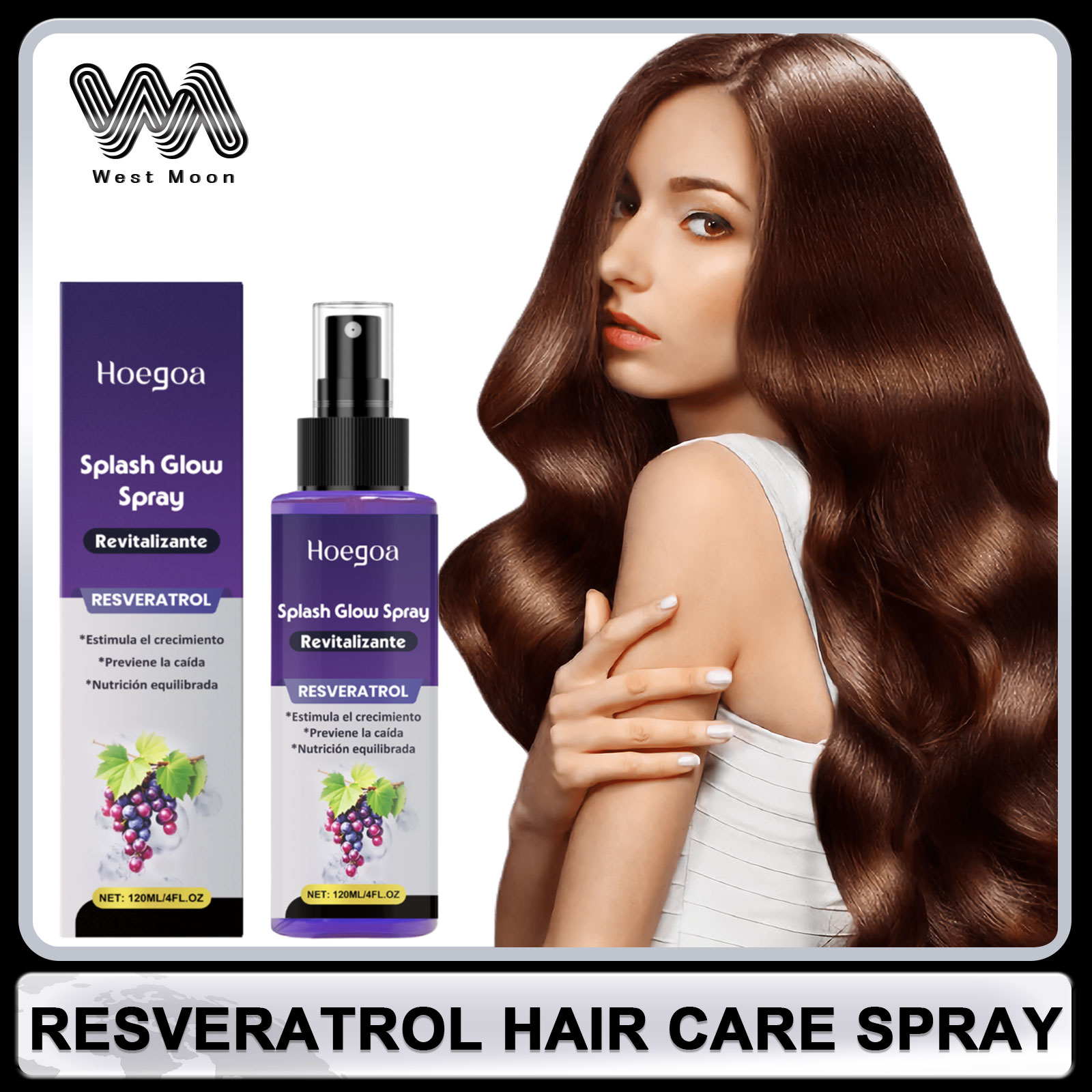 Resveratrol Hair Care Spray An - огляд і ціна Hair Care Naturally
