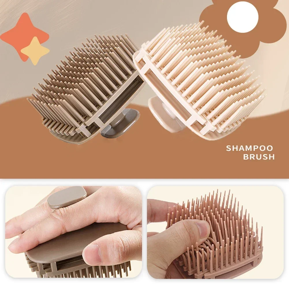 1pcs Square Shampoo Brush Head - огляд і ціна Scalp Scrub Exfoliant