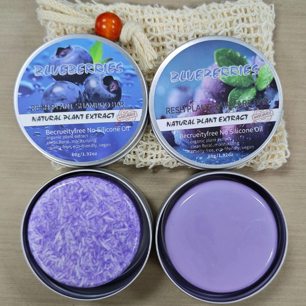 Blueberry Shampoo Soap Handmad - огляд і ціна Hair Care Tonic
