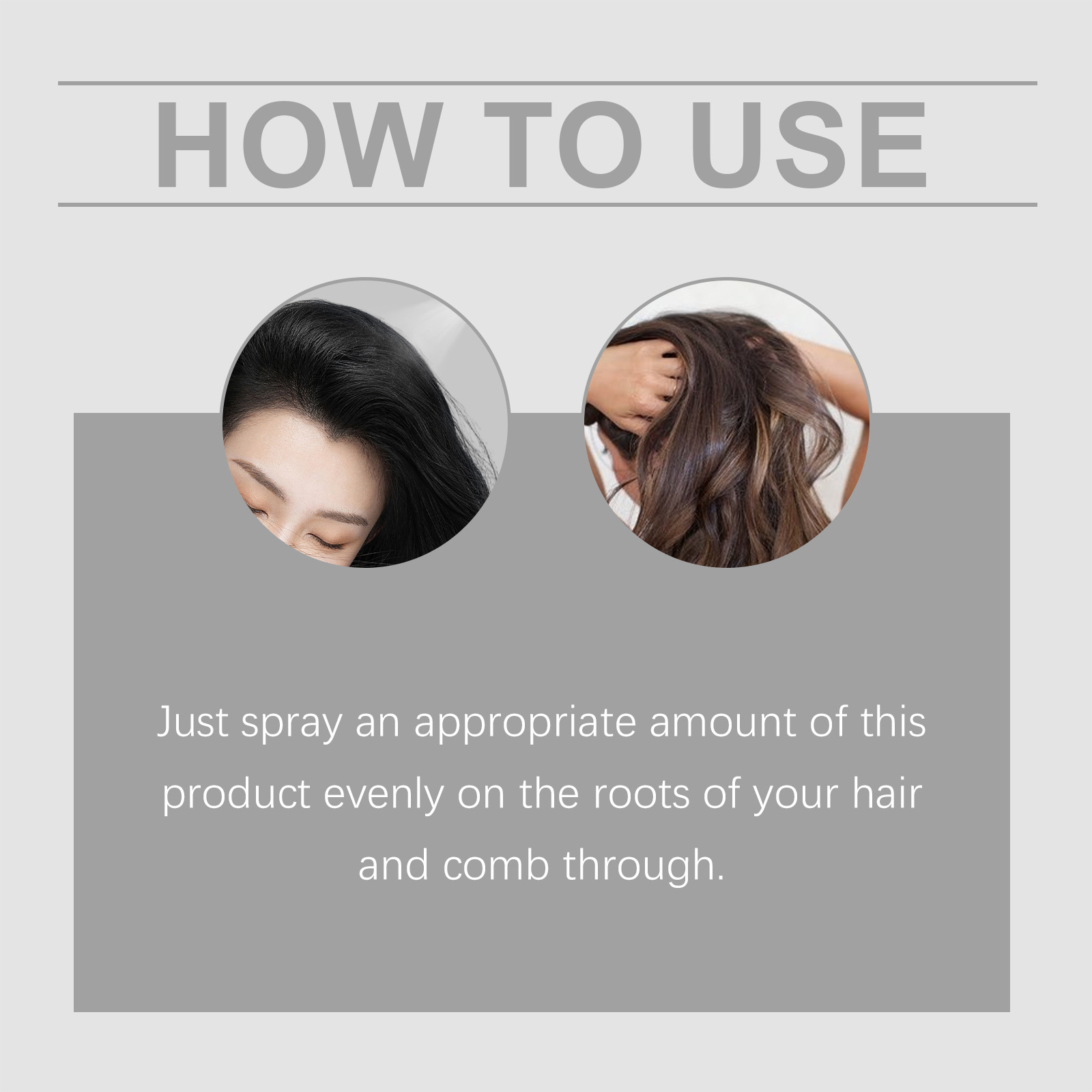 Hair Care Naturally - Dry Hair Shampoo Spray Oil Control