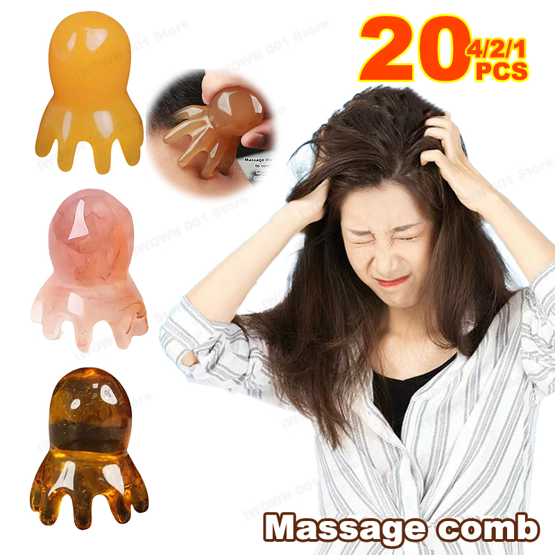 Natural Resin Octopus Acupoint - огляд і ціна House Hair Care