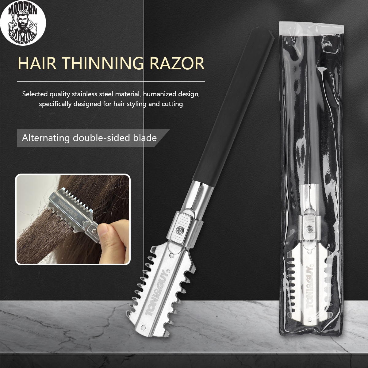 Salon Double-Edge Shaving Hair - огляд і ціна Hair Care Guide