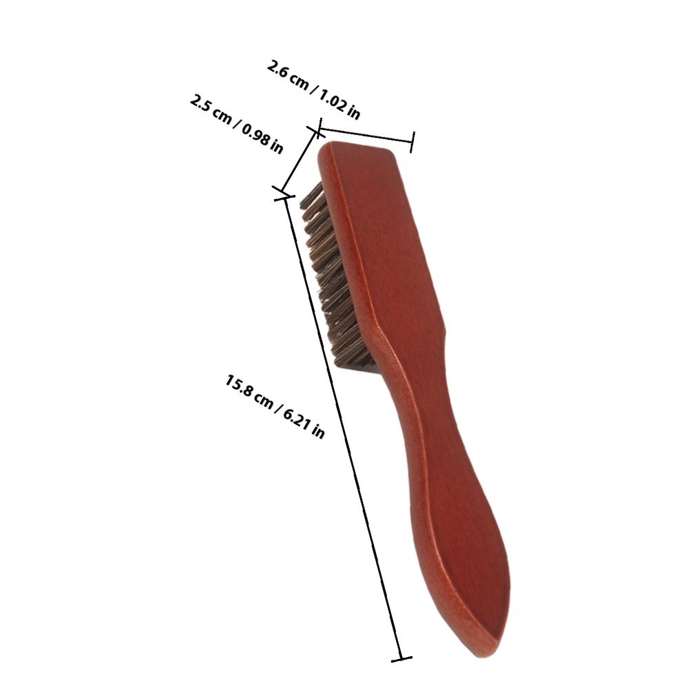 2Pcs Beard Grooming Brush Wood - огляд і ціна Hair Care For Men