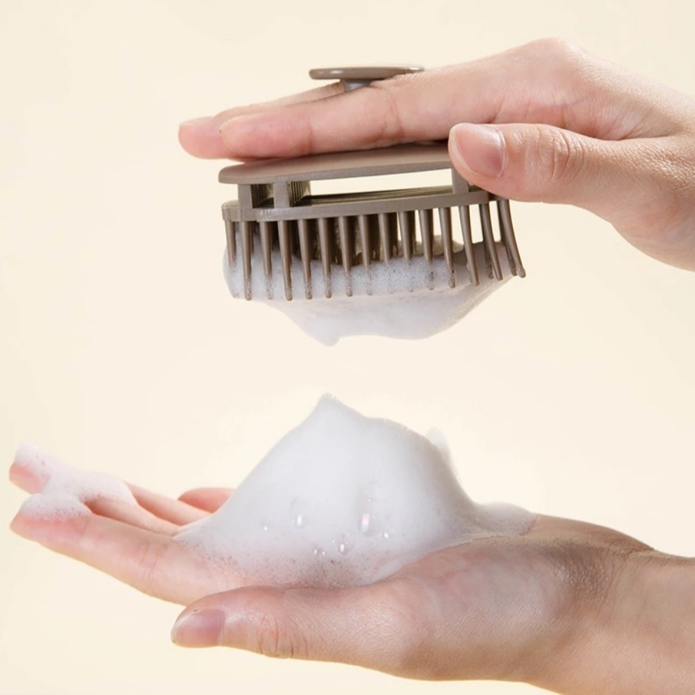 1pcs Square Shampoo Brush Head - огляд і ціна Scalp Scrub Exfoliant