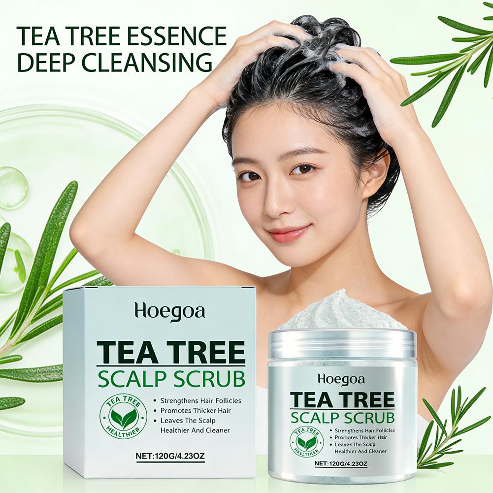 Tea Tree Scalp Scrub Deep Clea - огляд і ціна Scalp Scrub Exfoliant