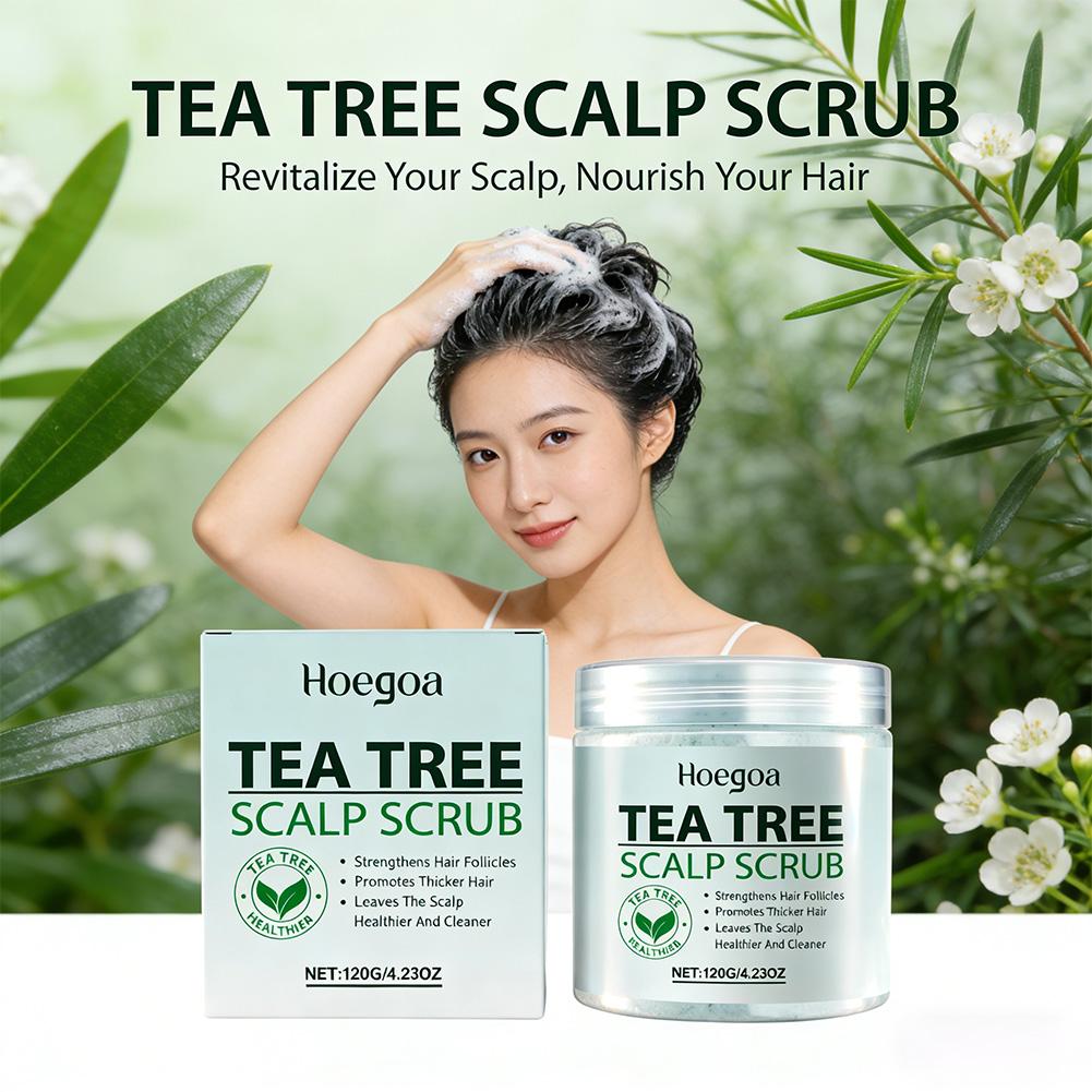 Tea Tree Scalp Scrub Deep Clea - огляд і ціна Scalp Scrub Exfoliant