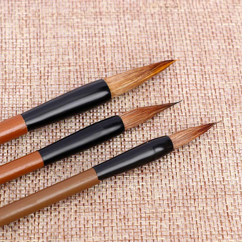 6pcs/Set Painting Brush Bamboo - огляд і ціна Bamboo Hair Brush
