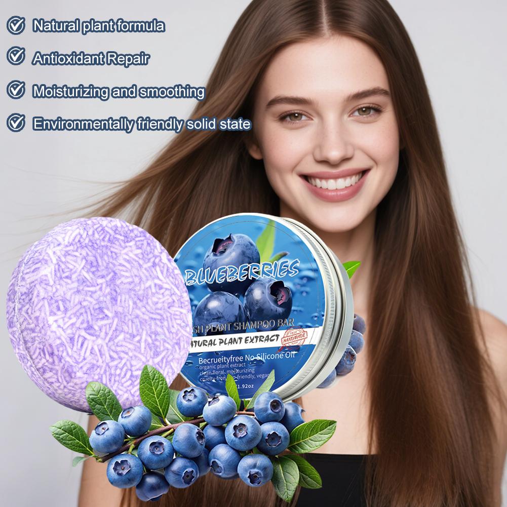 Blueberry Shampoo Soap Handmad - огляд і ціна Hair Care Tonic