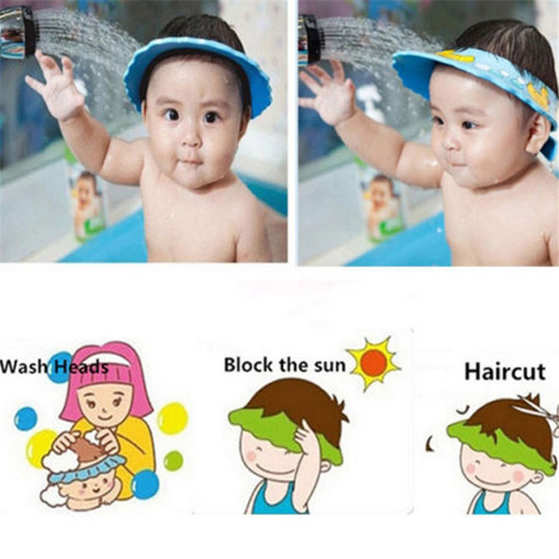 Adjustable Baby Shower Hat Tod - огляд і ціна Hair Care For Baby