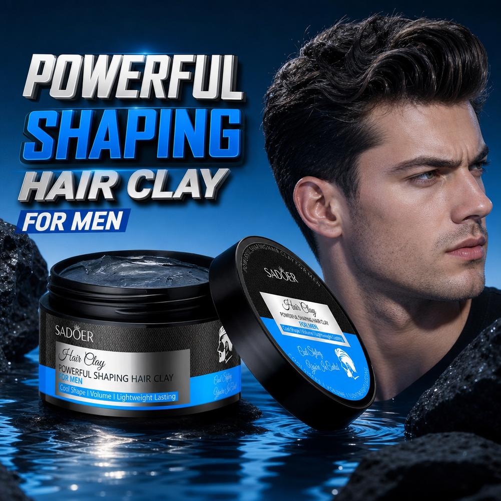 Men's Hair Styling Clay Strong - огляд і ціна Hair Care For Men