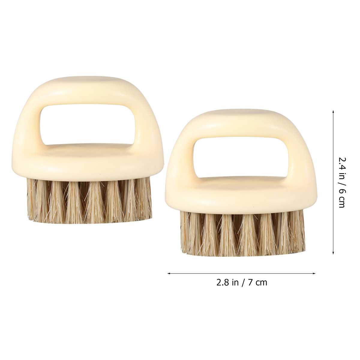 2Pcs Beard Cleaning Brush for  - огляд і ціна Hair Care For Men