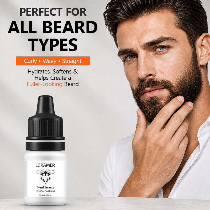 Men's Beard Growth Serum Nouri - огляд і ціна Hair Care Tonic