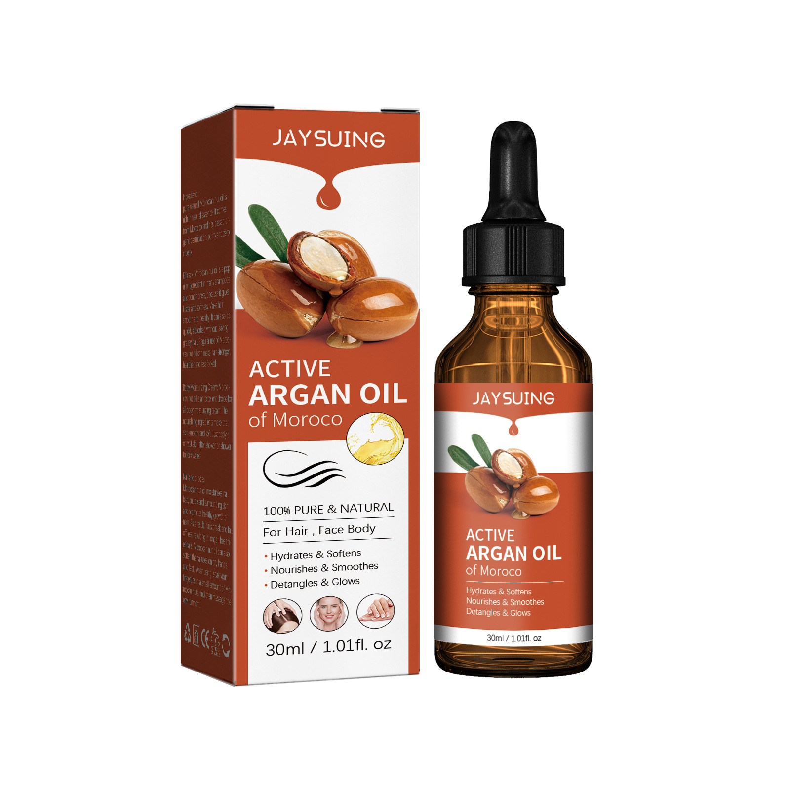 Argan Oil for Hair Treatment S - огляд і ціна Hair Care Naturally
