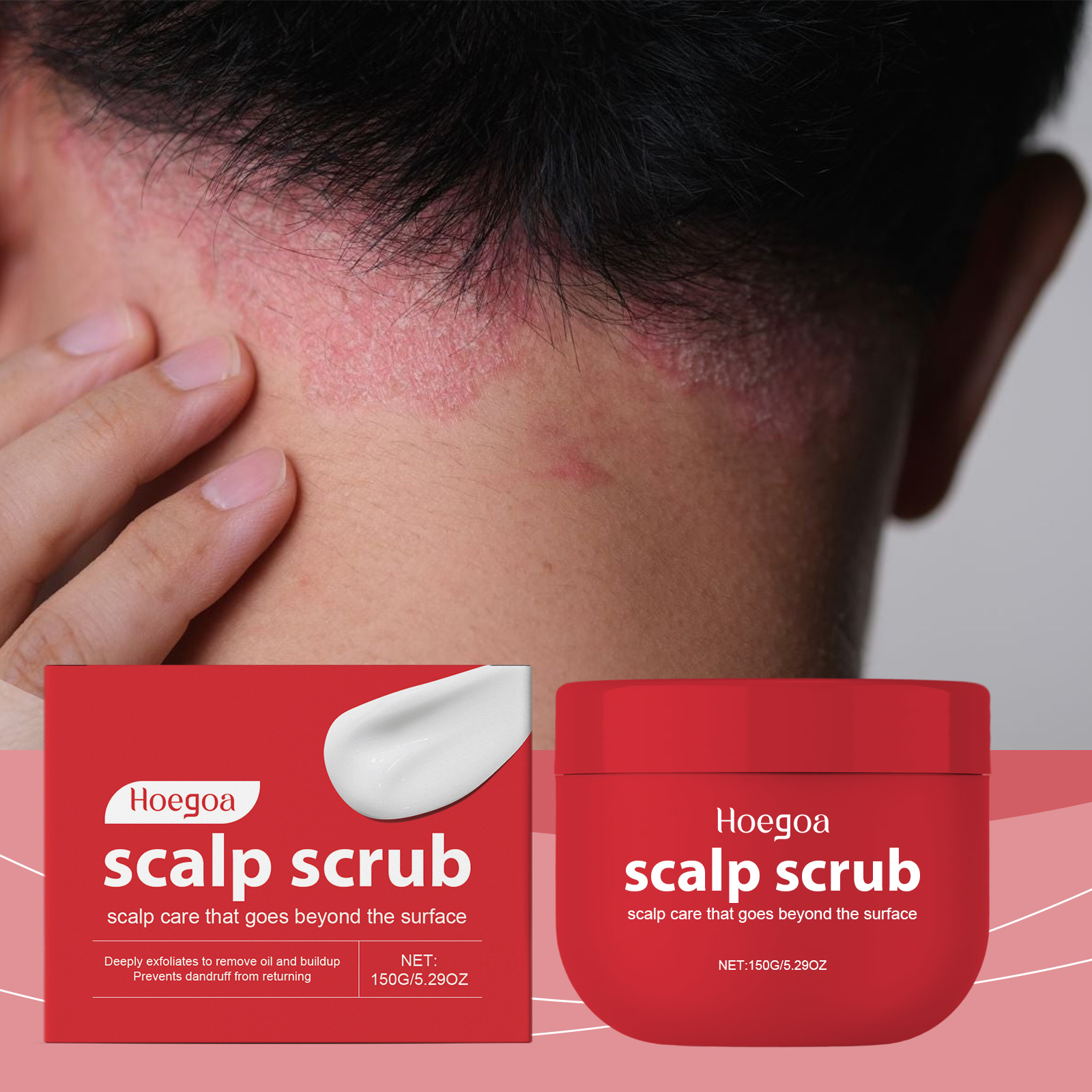 Scalp Scrub Shampoo Oil Contro - огляд і ціна Scalp Scrub Exfoliant