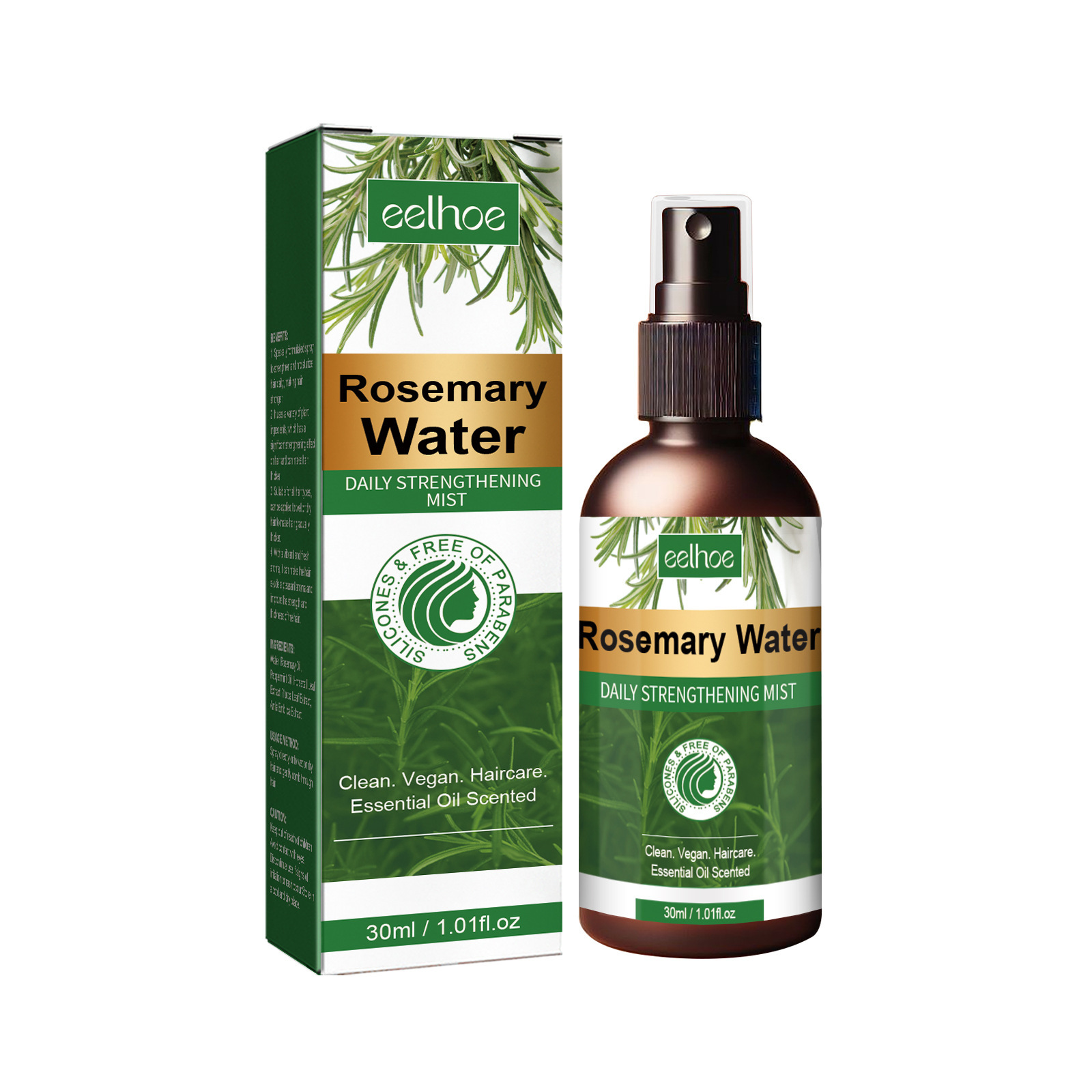 Rosemary Spray for Hair Nouris - огляд і ціна Hair Care Naturally