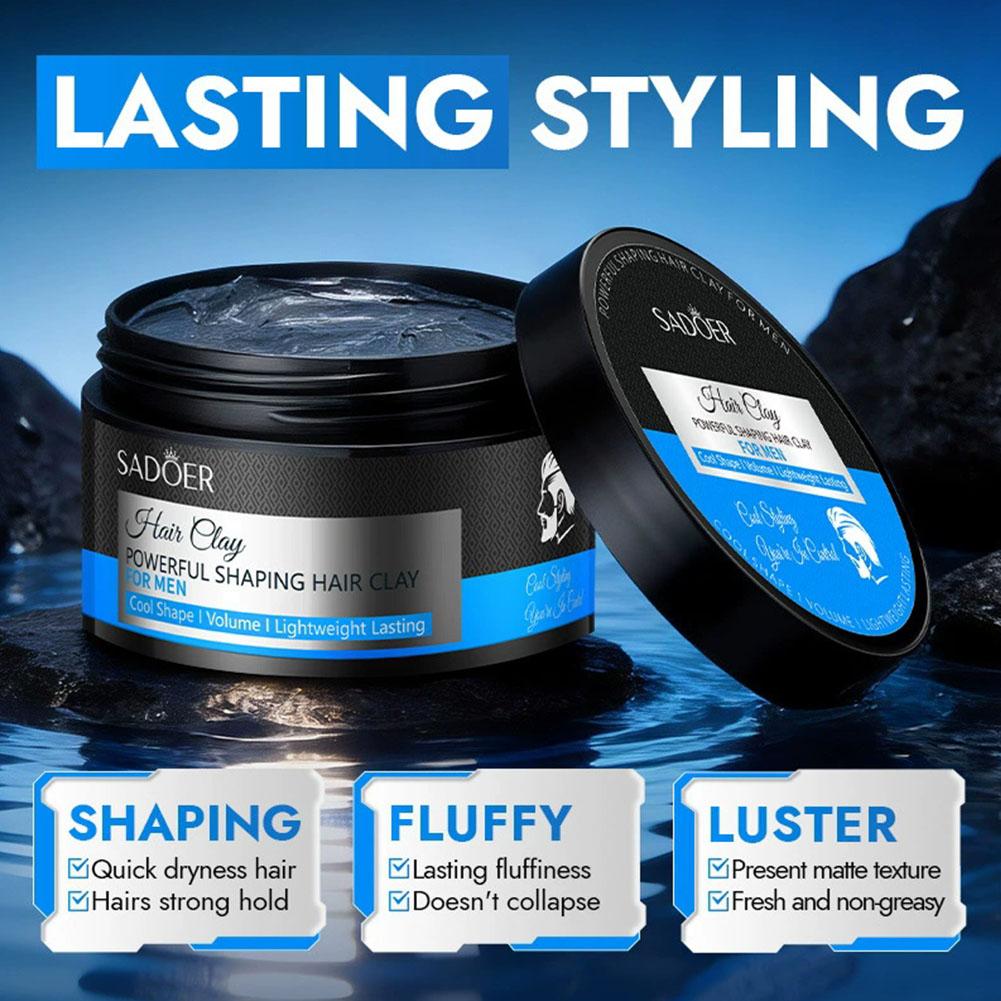 Men Strong Styling Hair Wax Lo - огляд і ціна Hair Care For Men