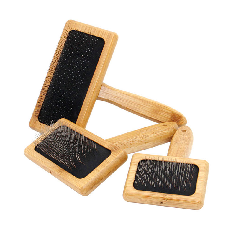 Pet Dog Brush Bamboo Comb Shed - огляд і ціна Bamboo Hair Brush